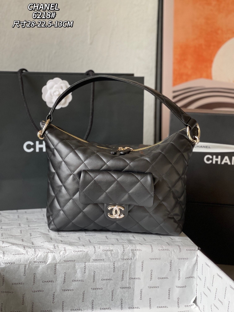Ch*el top handle bags